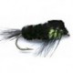 Streamers black light green montana button $2.64