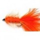 Streamers orange woolly bugger button $2.64