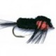 Streamers black orange montana button $2.64