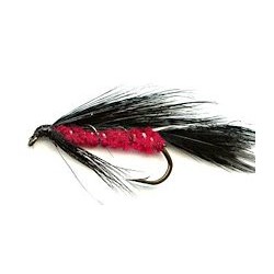 Streamers red devil matuka button $2.64