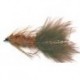 Streamers brown woolly bugger button $2.64