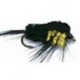 Streamers black yellow montana button $2.64