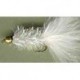 Streamers white crystal woolly bugger button $2.64
