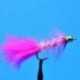 Streamers Bead Head Woolly Bugger Pink Krystal Flash $2.64