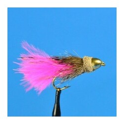 Streamers Conehead Marabou Muddler  Pink $2.64