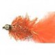 Streamers orange crystal woolly bugger button $2.64