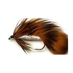 Streamers white orange matuka button $2.64