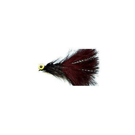 Streamers black deepwater woolly bugger $2.64
