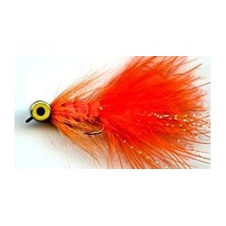 Streamers orange deepwater woolly bugger button $2.64
