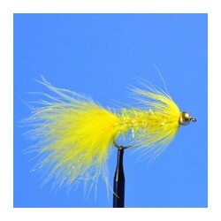 Streamers Bead Head Krystal Bugger  Yellow $2.64