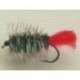 Streamers woolly worm olive grizzly $2.64