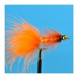 Streamers Bead Head Woolly Bugger  Orange $2.64