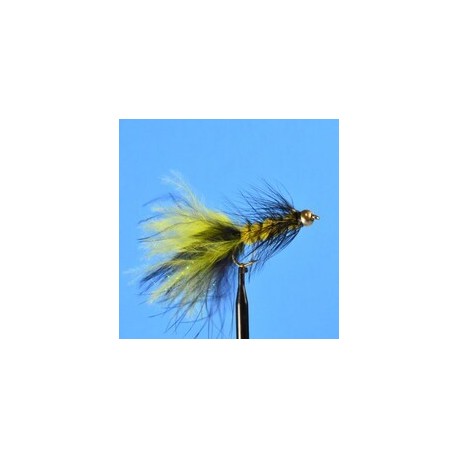 Streamers Bead Head Woolly Bugger  Yellow Black $2.64