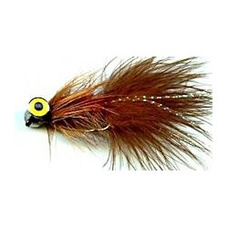 Streamers deepwater brown woolly bugger button $2.64