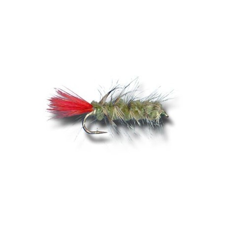 Streamers Woolly Worm Olive $2.64