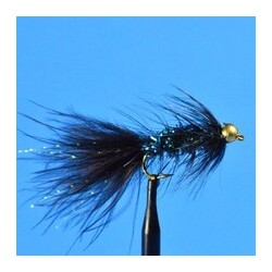 Streamers Bead Head Krystal Bugger  Black $2.64