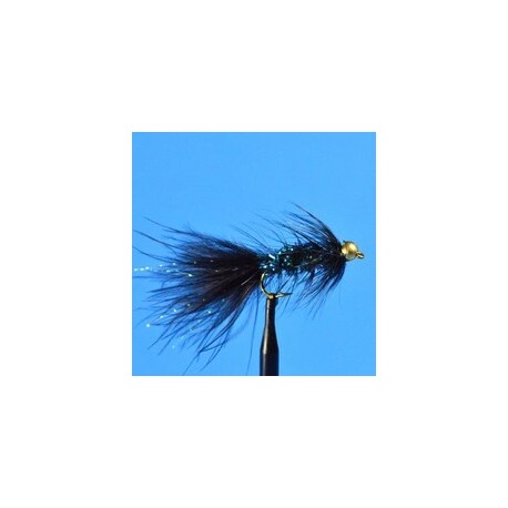 Streamers Bead Head Krystal Bugger  Black $2.64