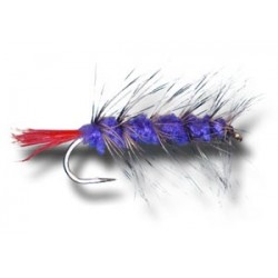 Streamers Woolly Worm Purple $2.64