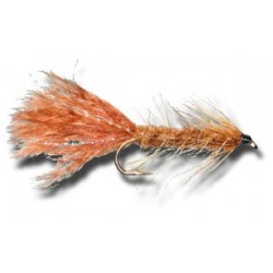 Streamers Wooly Bugger Brown $2.64
