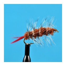Streamers Woolly Worm Brown $2.64