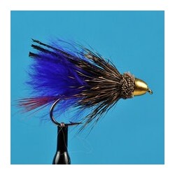 Streamers Conehead Marabou Muddler Purple $2.64