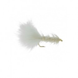 Streamers woolly bugger white $2.64