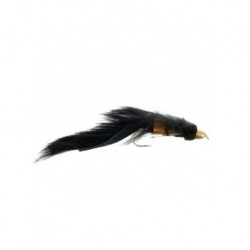 Streamers conehead woolly sculpin black $2.64