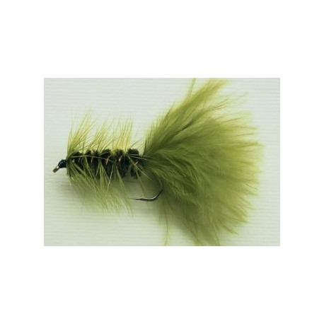 Streamers woolly bugger olive $2.64