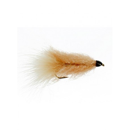 Streamers conehead brush bugger tan $2.64