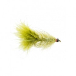 Streamers tungsten angel hair bugger light olive $2.64