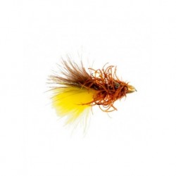 Streamers conehead bighorn bugger brown yellow $2.64