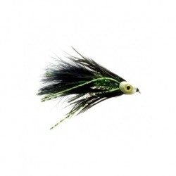 Streamers skull bugger black and green $2.64