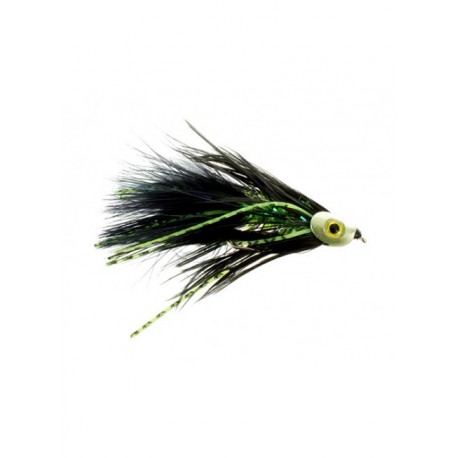 Streamers skull bugger black and green $2.64