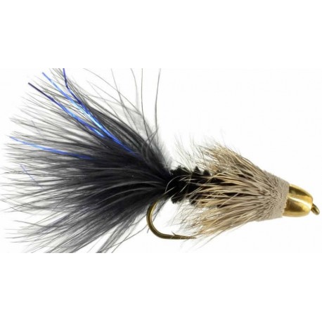 Streamers bow river bugger black conehead $2.64