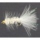 Streamers Woolly Bugger White BH $2.64
