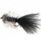 Streamers Woolly bugger black grizzly $2.64