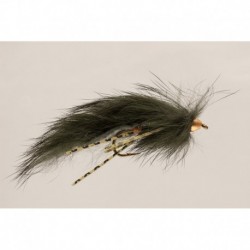 Streamers Dark Olive Rubberleg Zonker $2.64