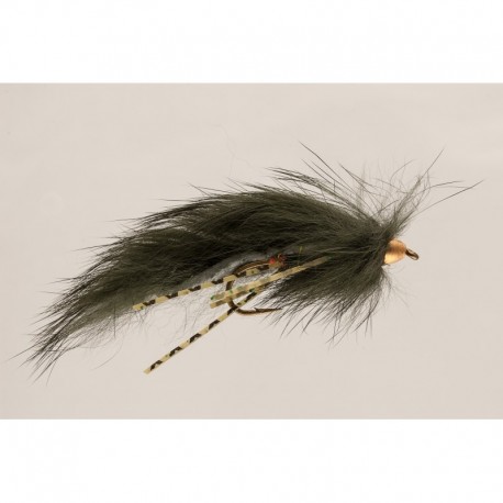 Streamers Dark Olive Rubberleg Zonker $2.64