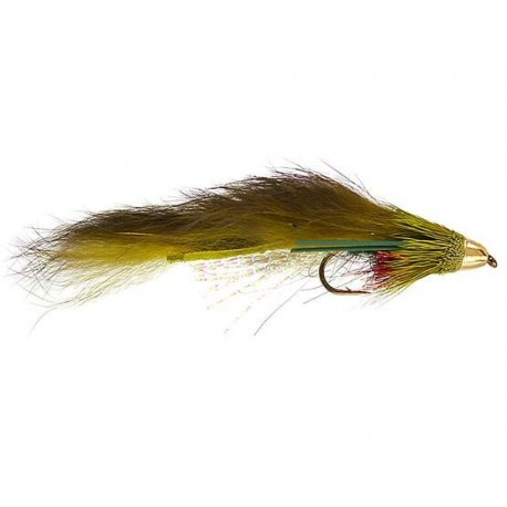 Conehead Streamers olive competition zuddled muddler $3.10