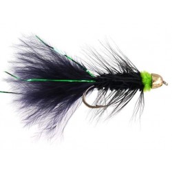 Conehead Streamers black green wb conehead $3.10