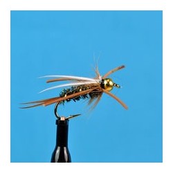 Beaded Nymphs Bead Head Prince Rubber Leg $2.42