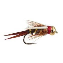 Barbless Flies BH Prince Nymph Red Choker BL $2.34