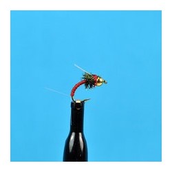Beaded Nymphs Bead Head WD Red $2.42