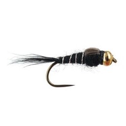 Barbless Flies Black Hares Nymph BL $2.34
