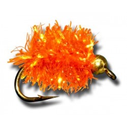 Beaded Nymphs BH Lightning Bug Black $2.42