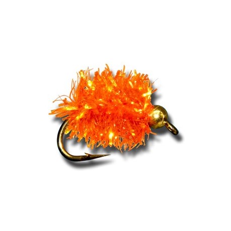 Beaded Nymphs BH Lightning Bug Black $2.42