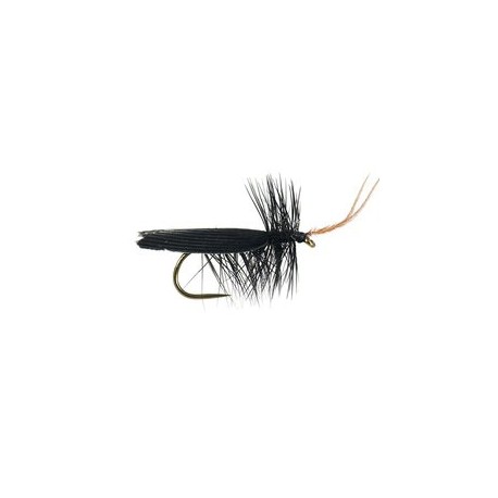Barbless Flies Black Horned Roofing BL $2.34