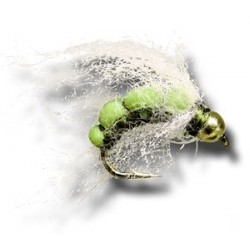 Beaded Nymphs BH Nuke Egg Chartreuse $2.42