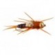 Beaded Nymphs BH Squiggly Estaz Egg Tan $2.42