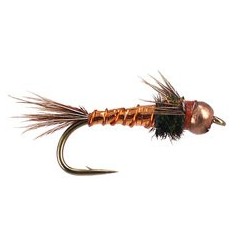 Beaded Nymphs BH Squiggly Legs Tan $2.42